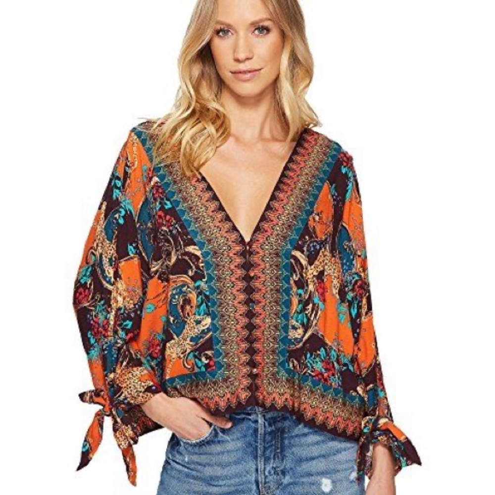 🔑 NWT Free People Catch Me If You Can Top size SMALL